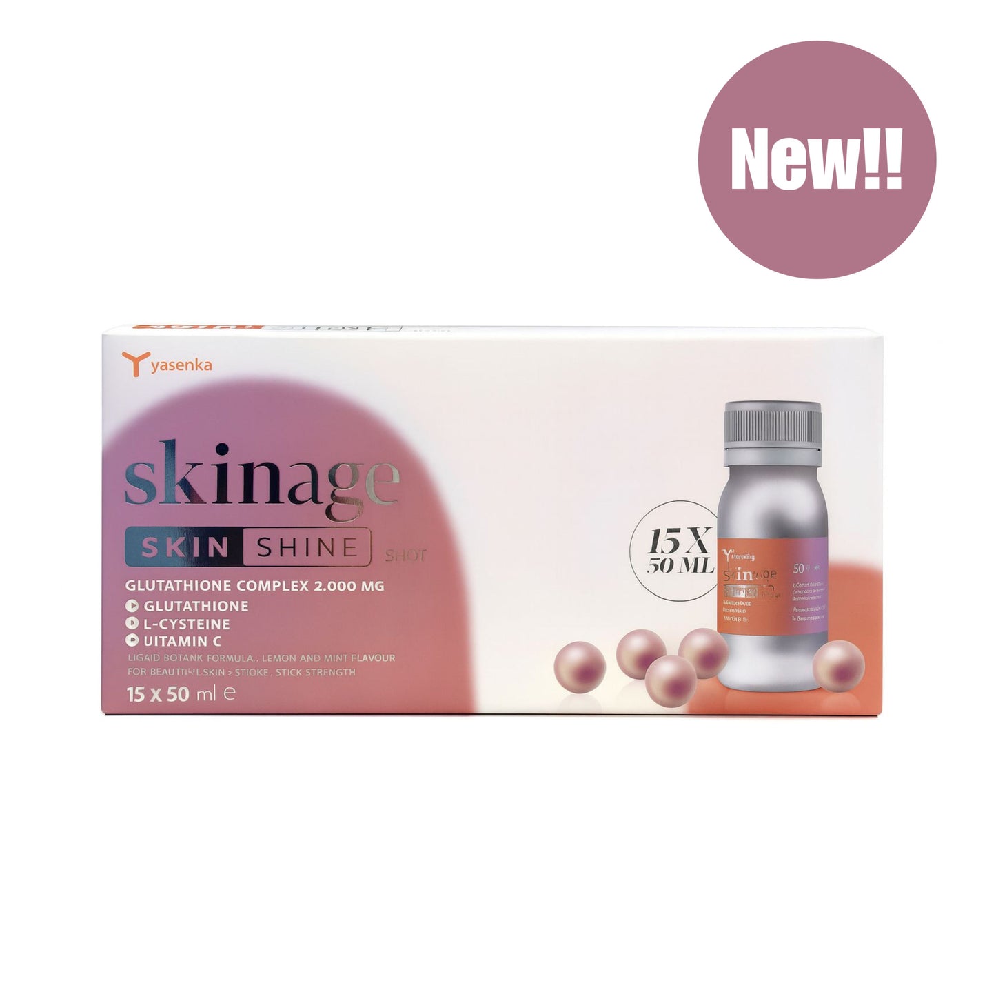 OFFER!! SKINAGE SKINSHINE WHITENING SHOT 15x25ML