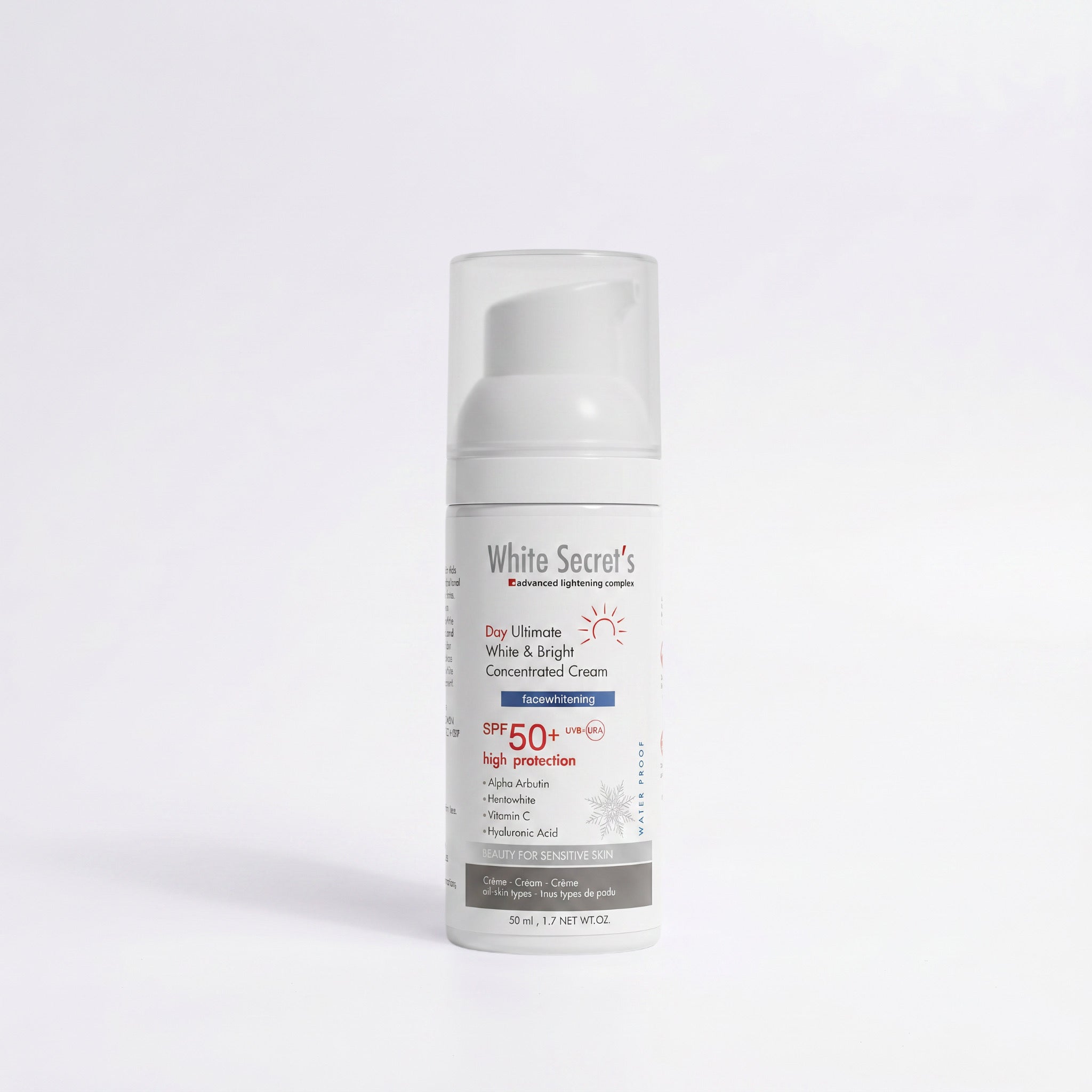 White Secret's Day Ultimate White & Bright Concentrated Cream SPF
