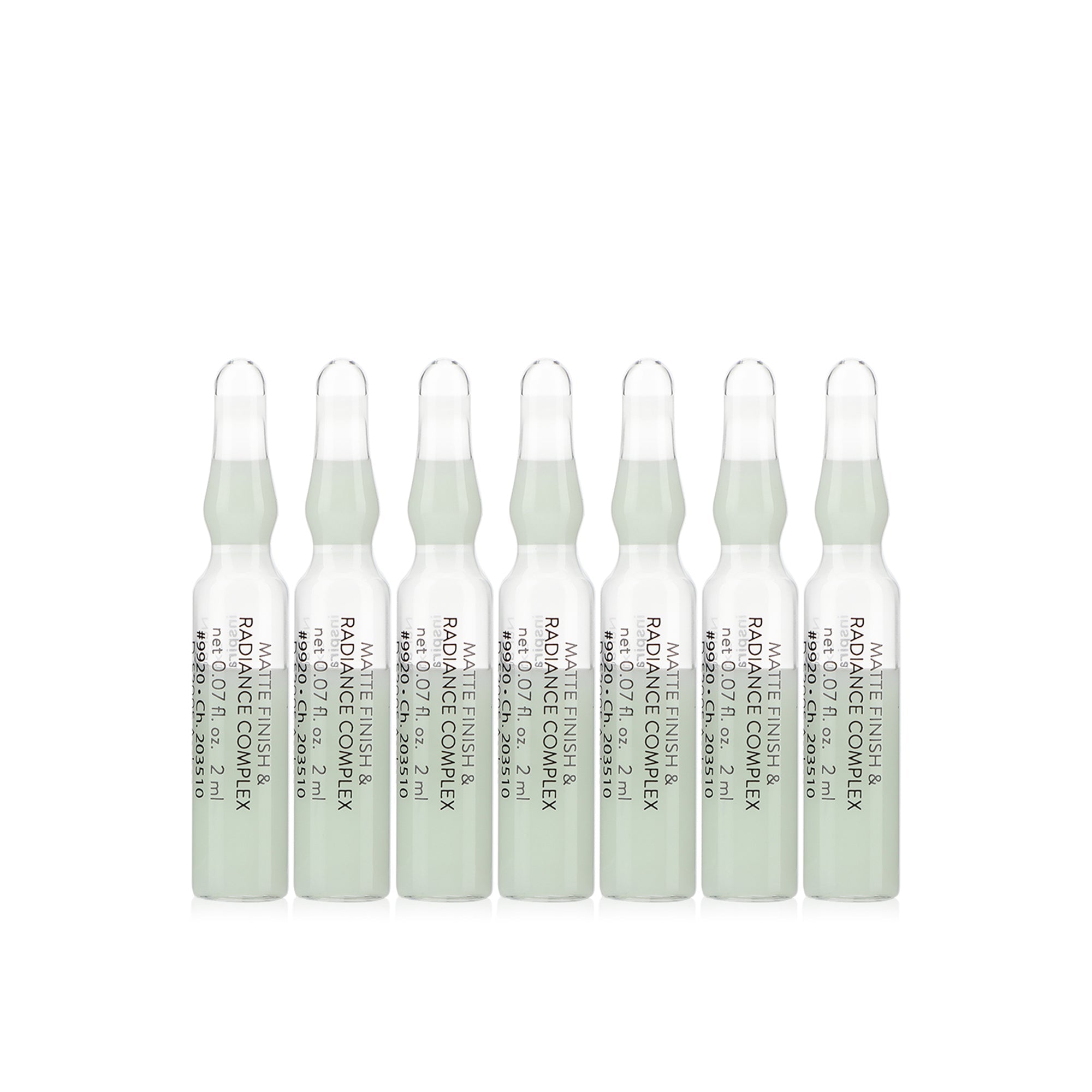 Skin Accents Matte Finish & Radiance Complex Ampoules