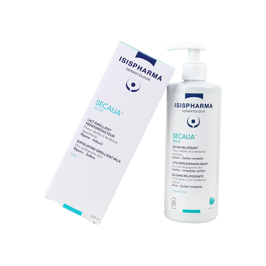 ISIS Pharma Secalia AHA Exfoliating Milk + Balm Set