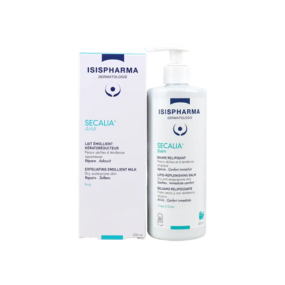 ISIS Pharma Secalia AHA Exfoliating Milk + Balm Set