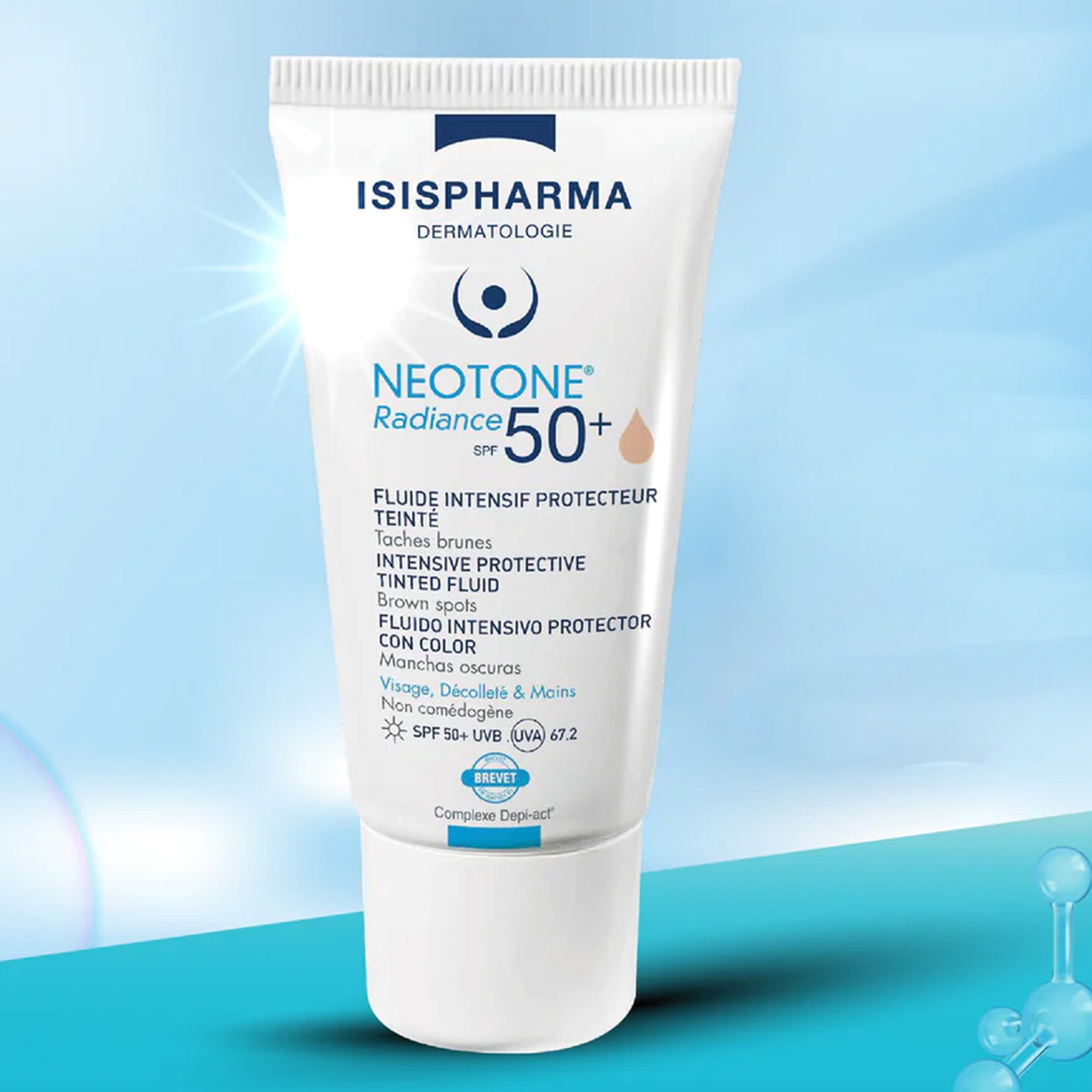 نيوتون راديانس السائل المكثف الواقي بمعامل حماية SPF50+
