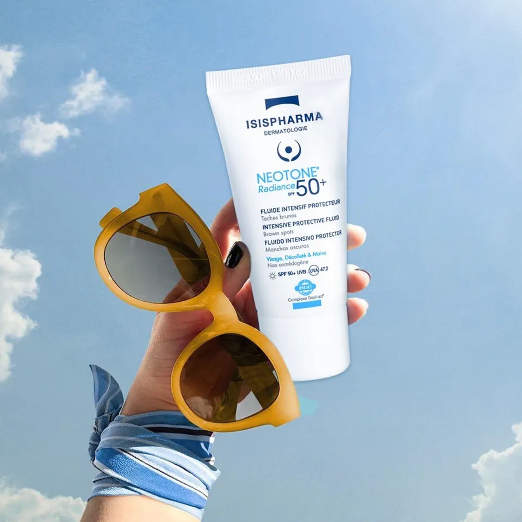نيوتون راديانس السائل المكثف الواقي بمعامل حماية SPF50+