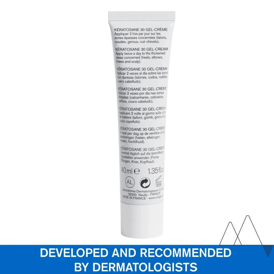 Uriage Keratosane 30 Urea Cream for Thick & Callused Skin 40ml