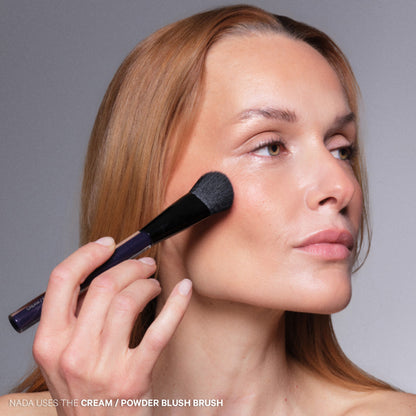 CREAM/POWDER BLUSH BRUSH
