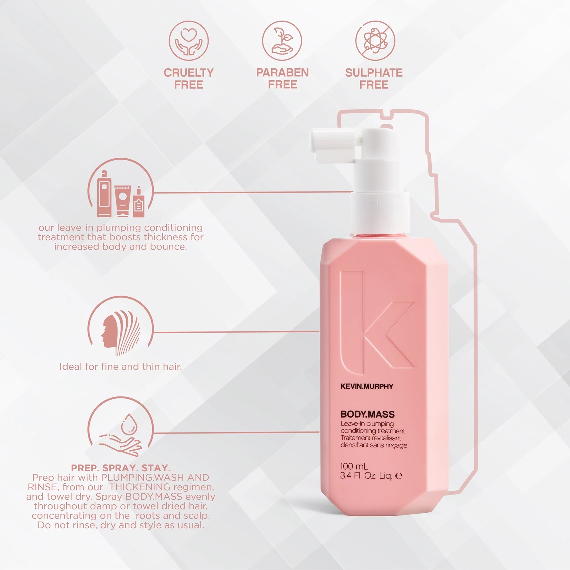 Body.Mass Leave-In Plumping Conditioning Treatment