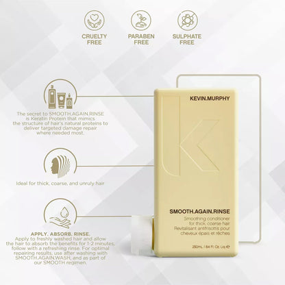 Smooth.Again.Rinse Smoothing Conditioner For Thick Coarse Hair