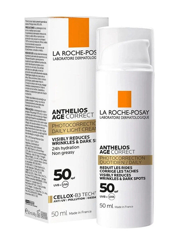LA ROCHE POSAY ANTHELIOS AGE CORRECT SPF50 LIGHT CREAM 50ML