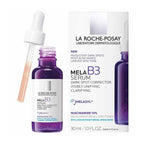 Mela B3 Serum texture and application for dark spot treatment