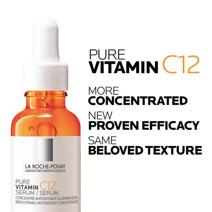 La Roche-Posay Pure Vitamin C12 Serum - Brightening & Anti-Aging 30ml