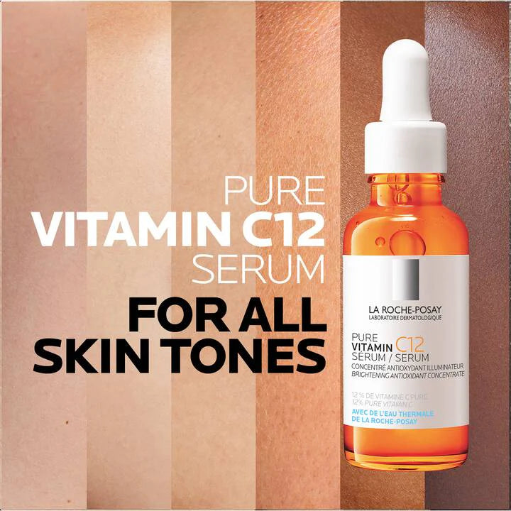 La Roche-Posay Pure Vitamin C12 Serum - Brightening & Anti-Aging 30ml