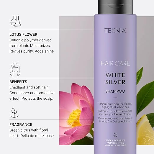 Lakme Teknia White Silver Shampoo