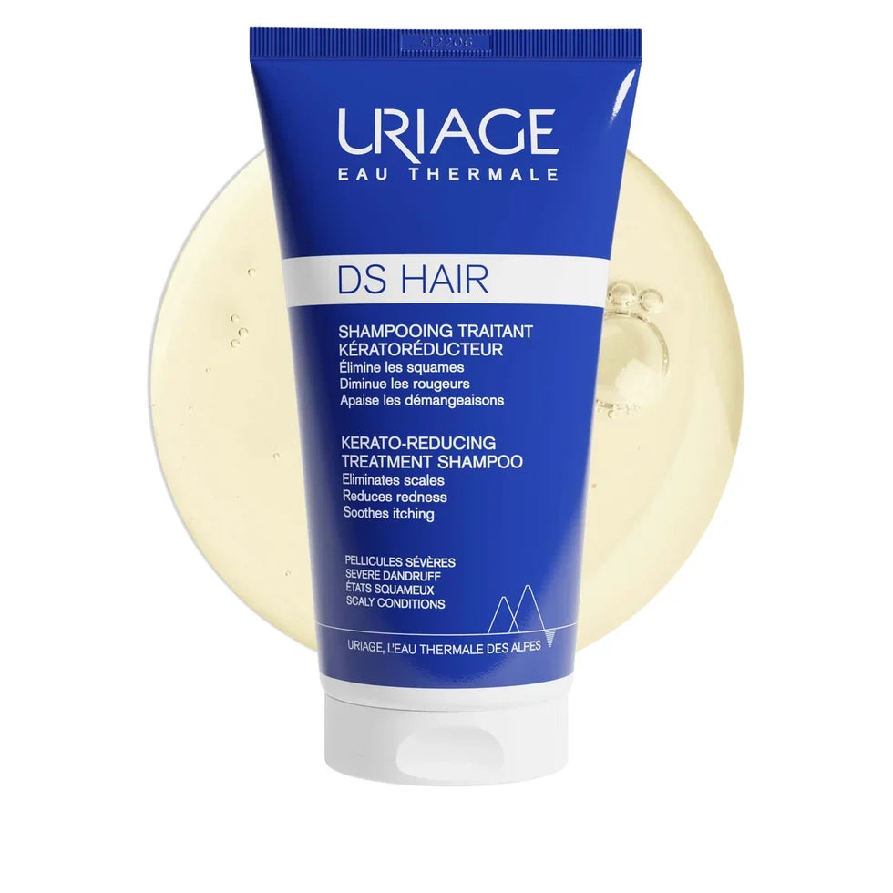 Uriage DS Hair Kerato-Reducing Shampoo for Thick Dandruff & Psoriasis 150ml