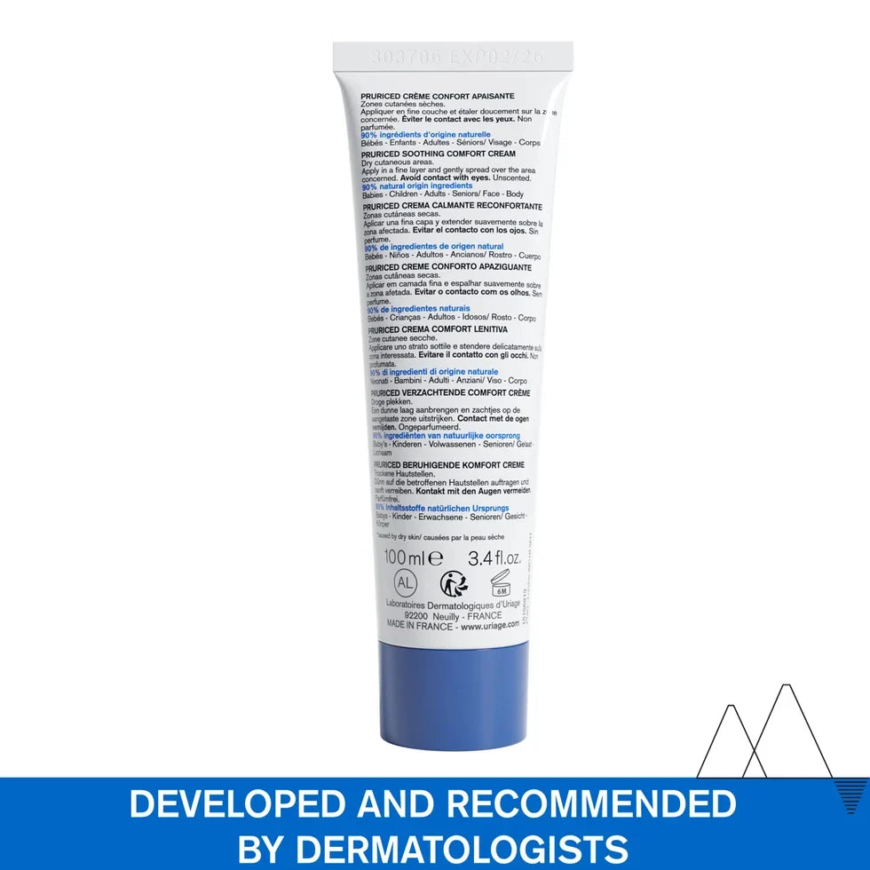 Uriage Pruriced Soothing Cream for Sunburn & Irritation 100ml