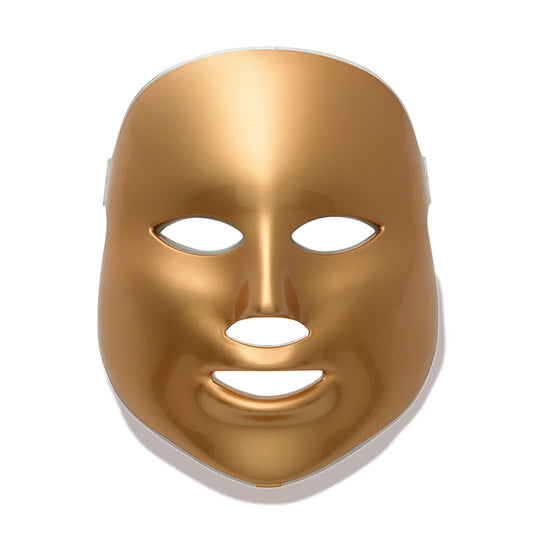 LIGHT-THERAPY GOLDEN FACIAL TREATMENT DEVICE
