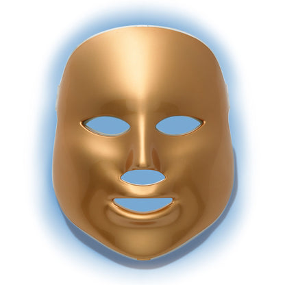 LIGHT-THERAPY GOLDEN FACIAL TREATMENT DEVICE