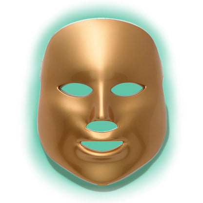 LIGHT-THERAPY GOLDEN FACIAL TREATMENT DEVICE