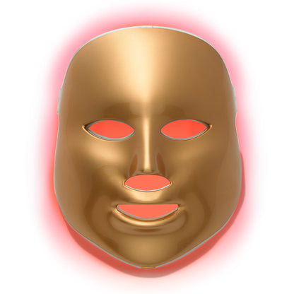 LIGHT-THERAPY GOLDEN FACIAL TREATMENT DEVICE