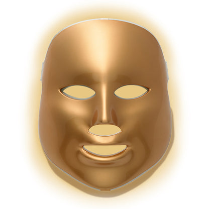 LIGHT-THERAPY GOLDEN FACIAL TREATMENT DEVICE