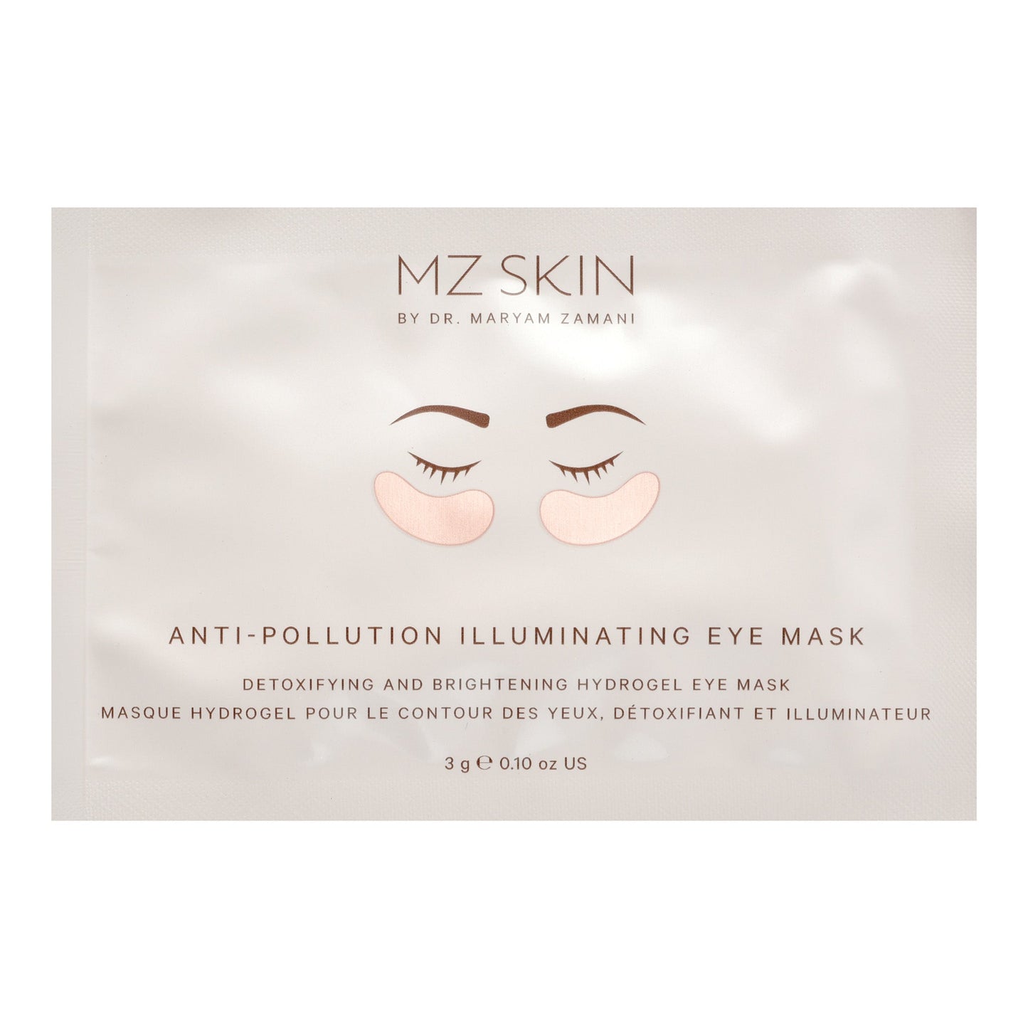 ANTI-POLLUTION ILLUMINATING EYE MASK