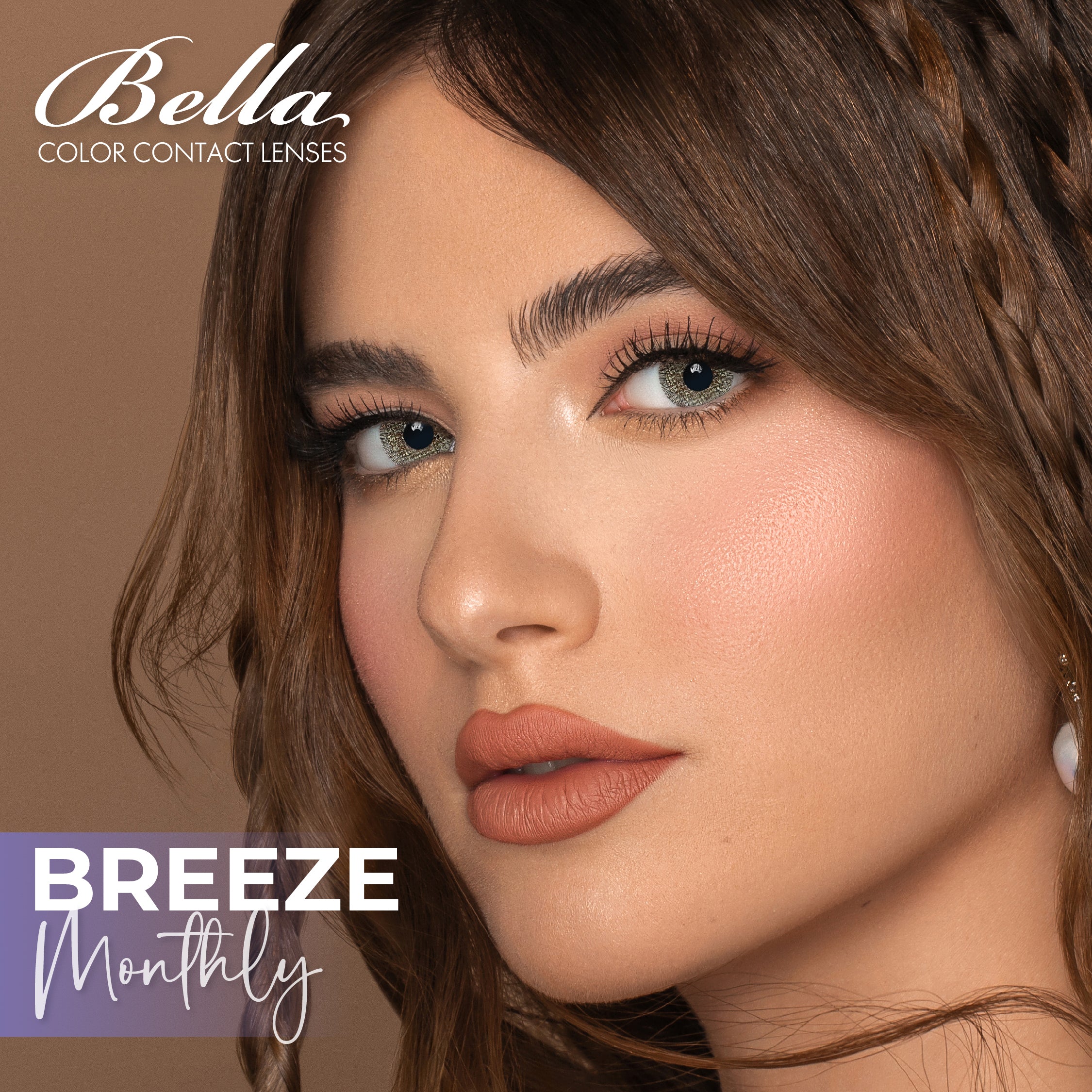 Bella Diamond Quarterly Colored Lenses - Breeze