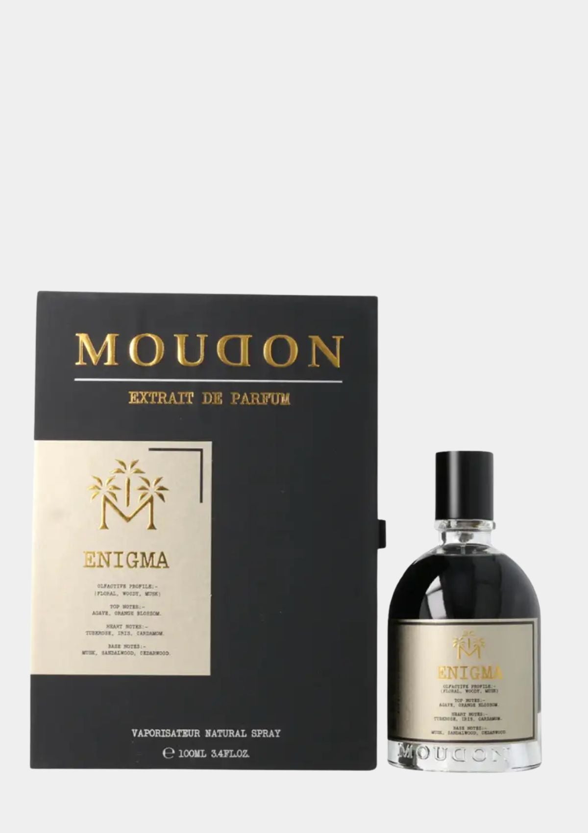 Moudon Enigma Extrait de Parfum for Unisex 100mL
