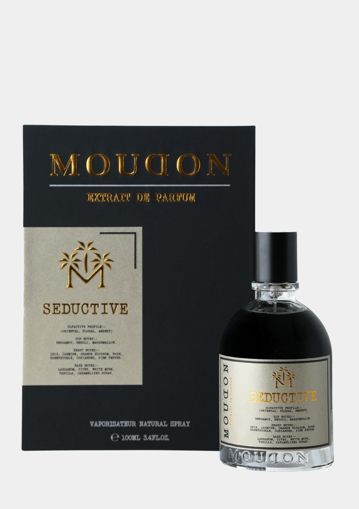 Moudon Seductive Extrait de Parfum for Unisex 100mL