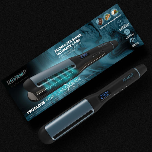 Revamp - Progloss Hydro Shield - Ceramic with Smart Sensor - Straightener