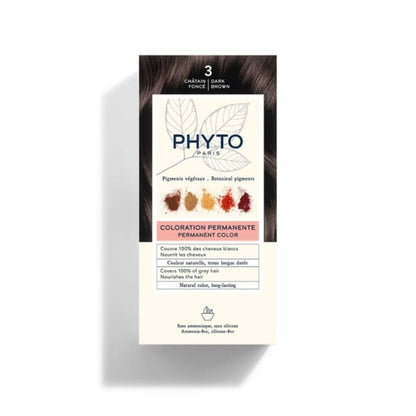 Phyto Permanent Hair Color NO.3 - Dark Brown