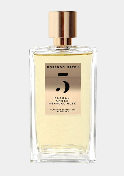 Rosendo Mateu No 5 Floral, Amber, Sensual Musk for Unisex EDP 100mL