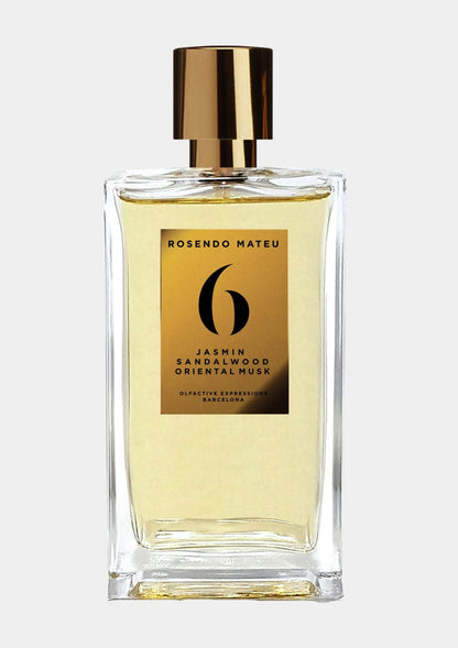 Rosendo Mateu No 6 Jasmin, Sandalwood, Oriental Musk for Unisex EDP 100mL