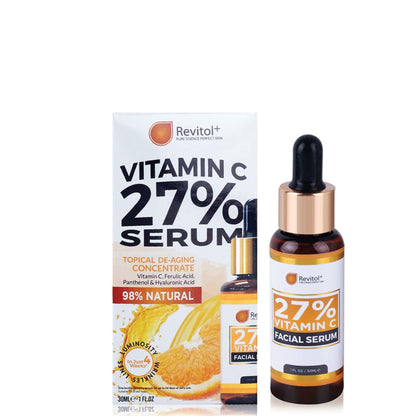 Vitamin C 27% Serum Topical De-Aging Concentrate