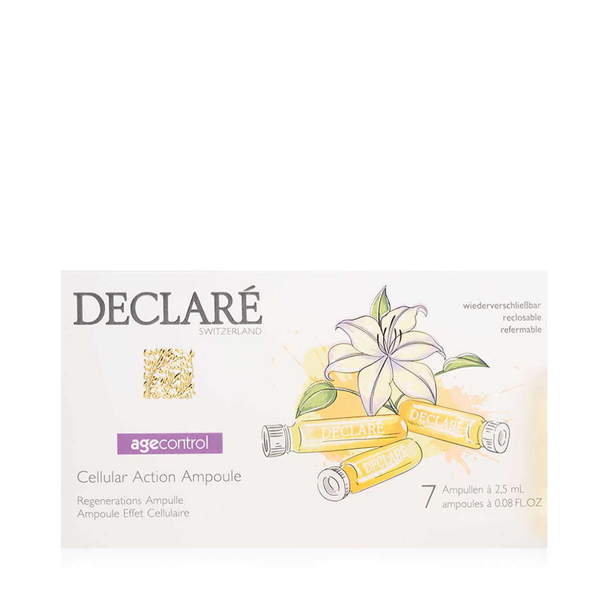Declare Age Control Cellular Action Ampoule 7x2.5ml