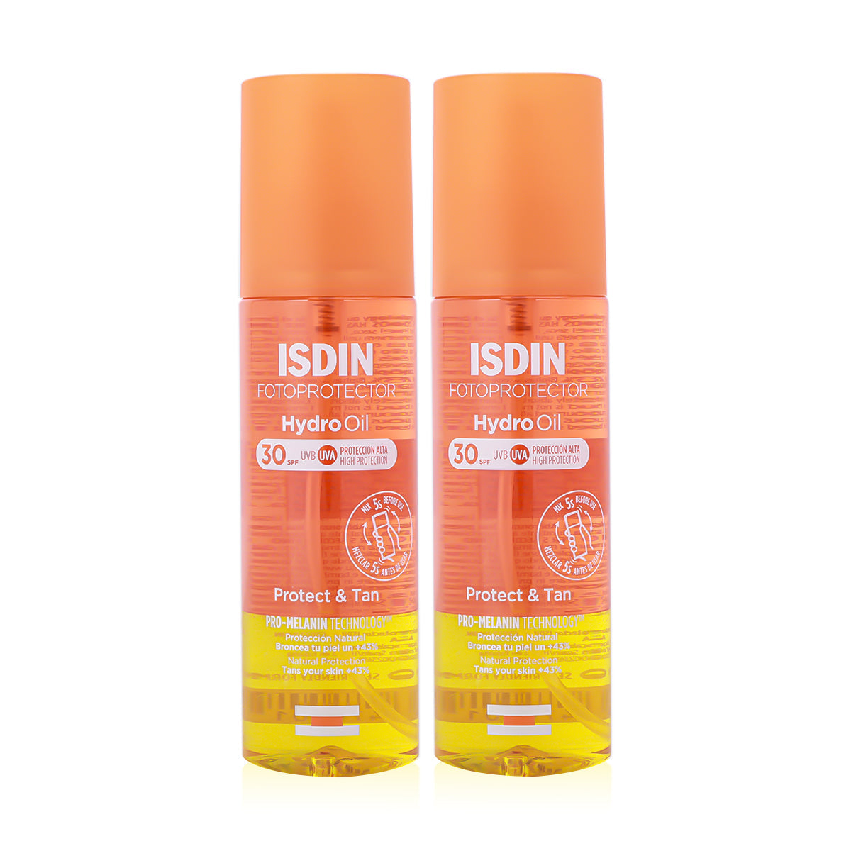 Isdin SPF 30 Protect and Tan Hydro Oil 1+1 Offer