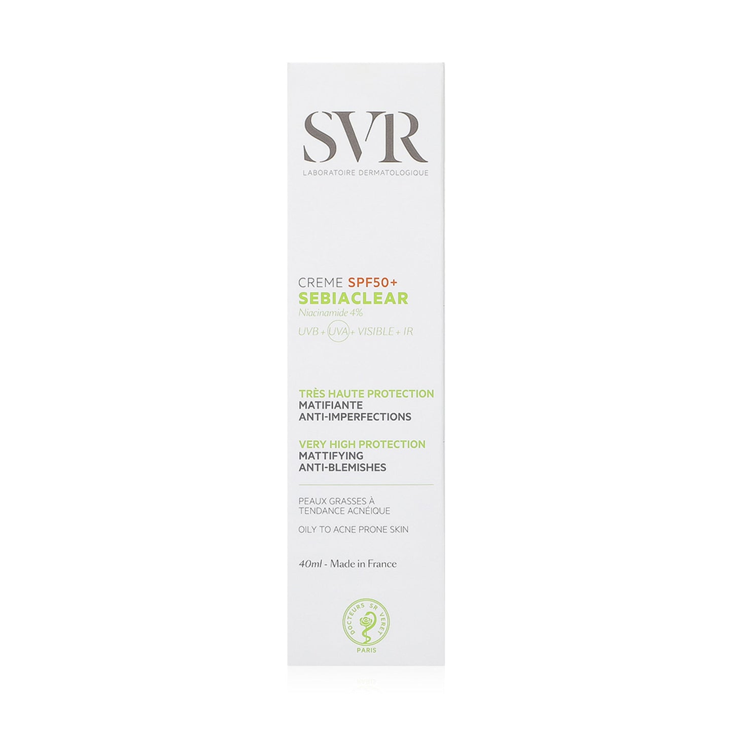 Sebiaclear Crème SPF50+ Very High Protection