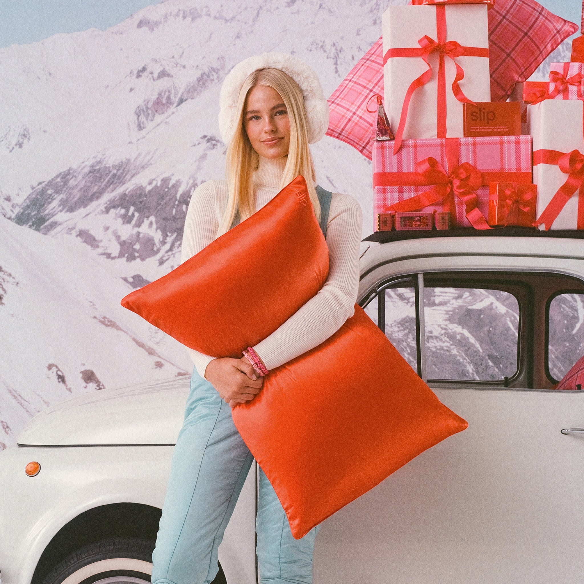 QUEEN PILLOWCASE - POPPY