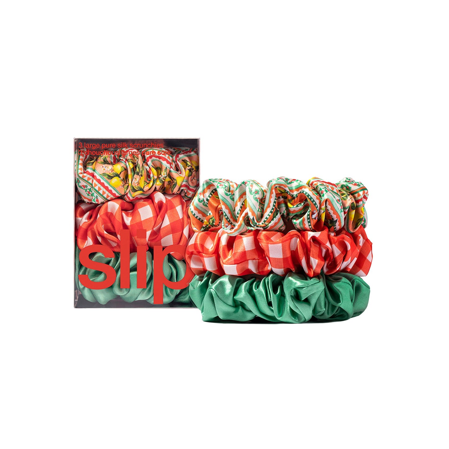 LARGE SCRUNCHIES - SET OF 3 - POSITANO
