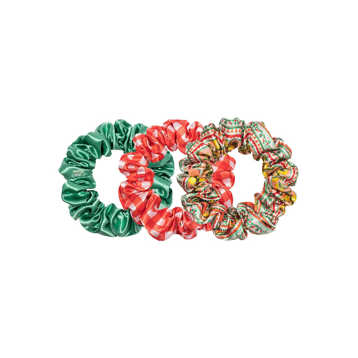 LARGE SCRUNCHIES - SET OF 3 - POSITANO