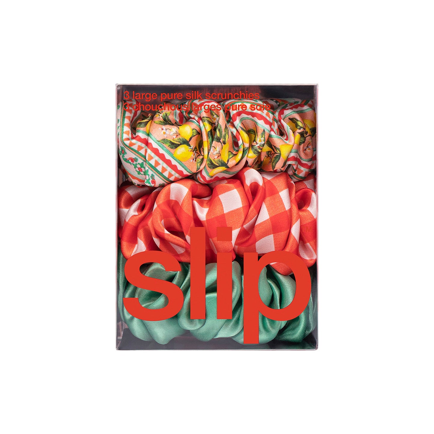 LARGE SCRUNCHIES - SET OF 3 - POSITANO