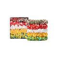 MIDI SCRUNCHIES - SET OF 5 - AMALFI