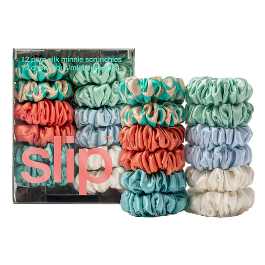 MINNIE SCRUNCHIES - SET OF 12 - SEASIDE