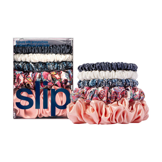 PURE SILK SCRUNCHIES - ABBEY SET