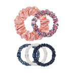 PURE SILK SCRUNCHIES - ABBEY SET