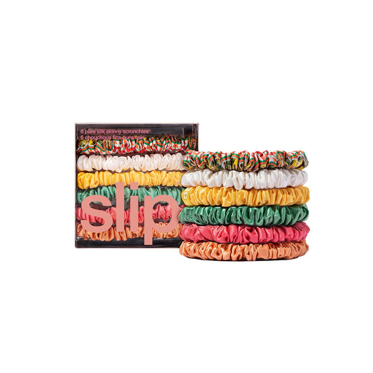 SKINNY SCRUNCHIES - SET OF 6 - LA DOLCE VITA
