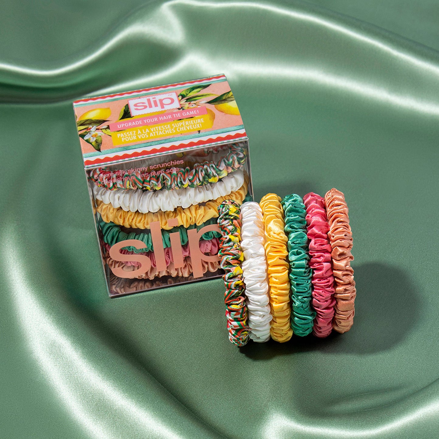 SKINNY SCRUNCHIES - SET OF 6 - LA DOLCE VITA