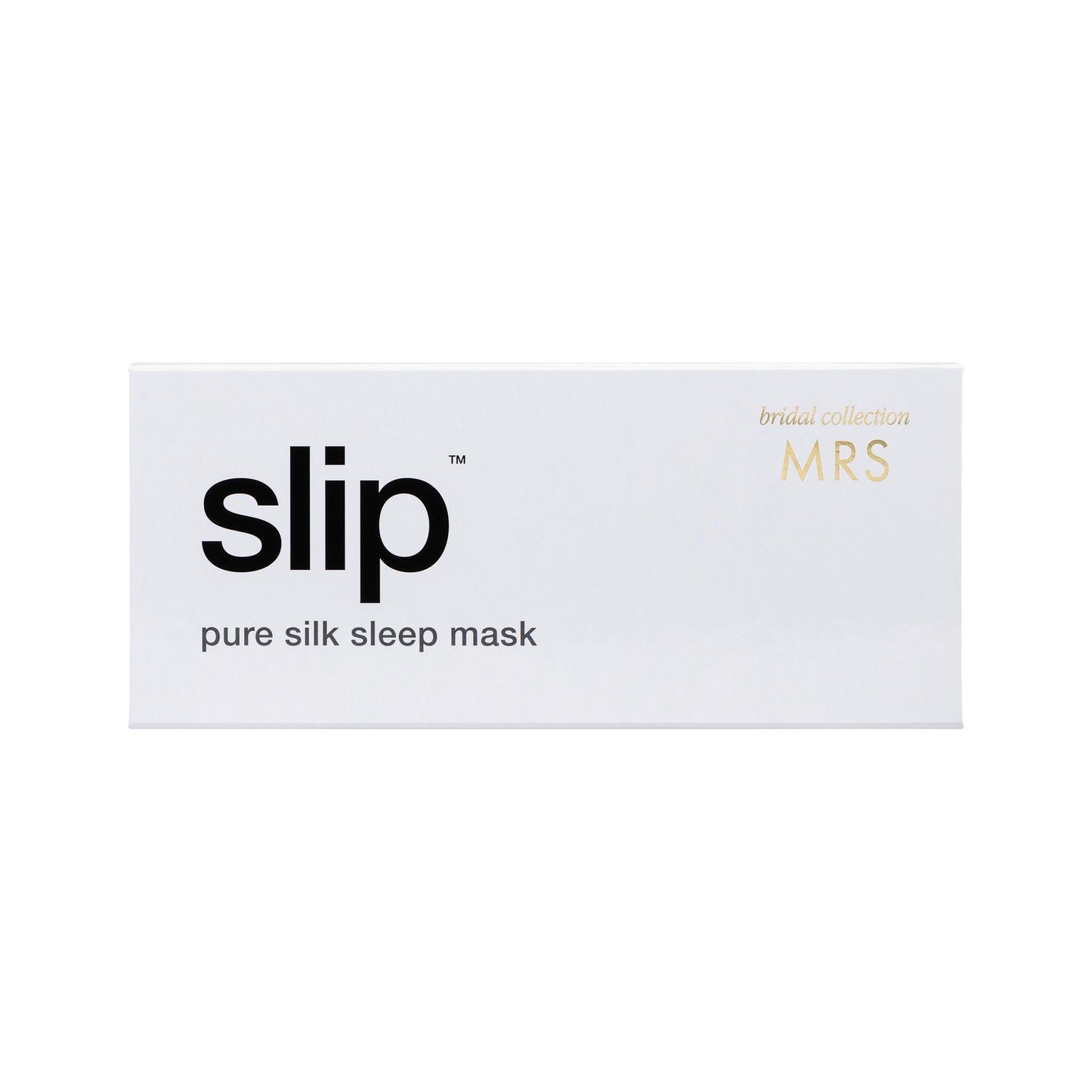 WHITE SLEEP MASK - MRS