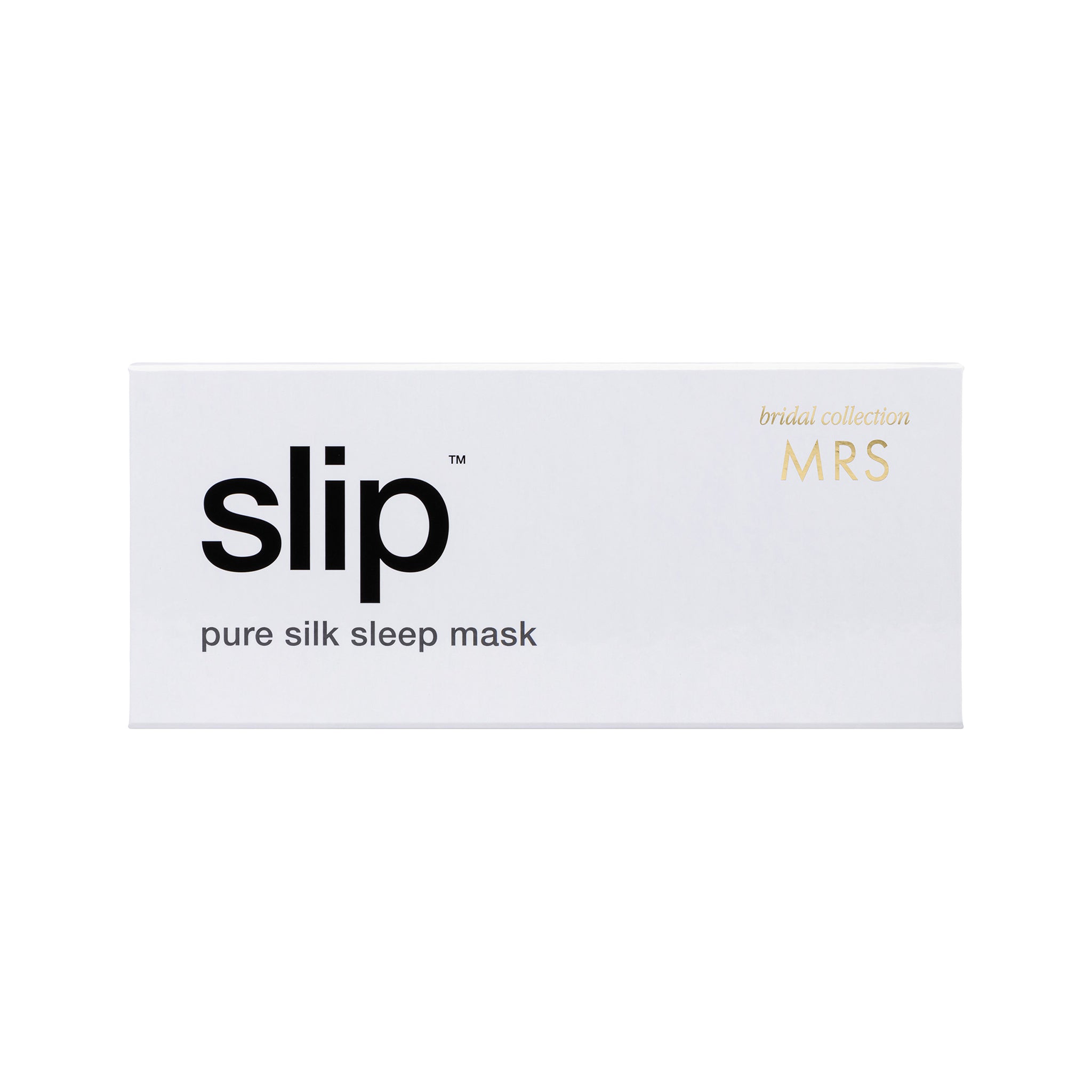 WHITE SLEEP MASK - MRS