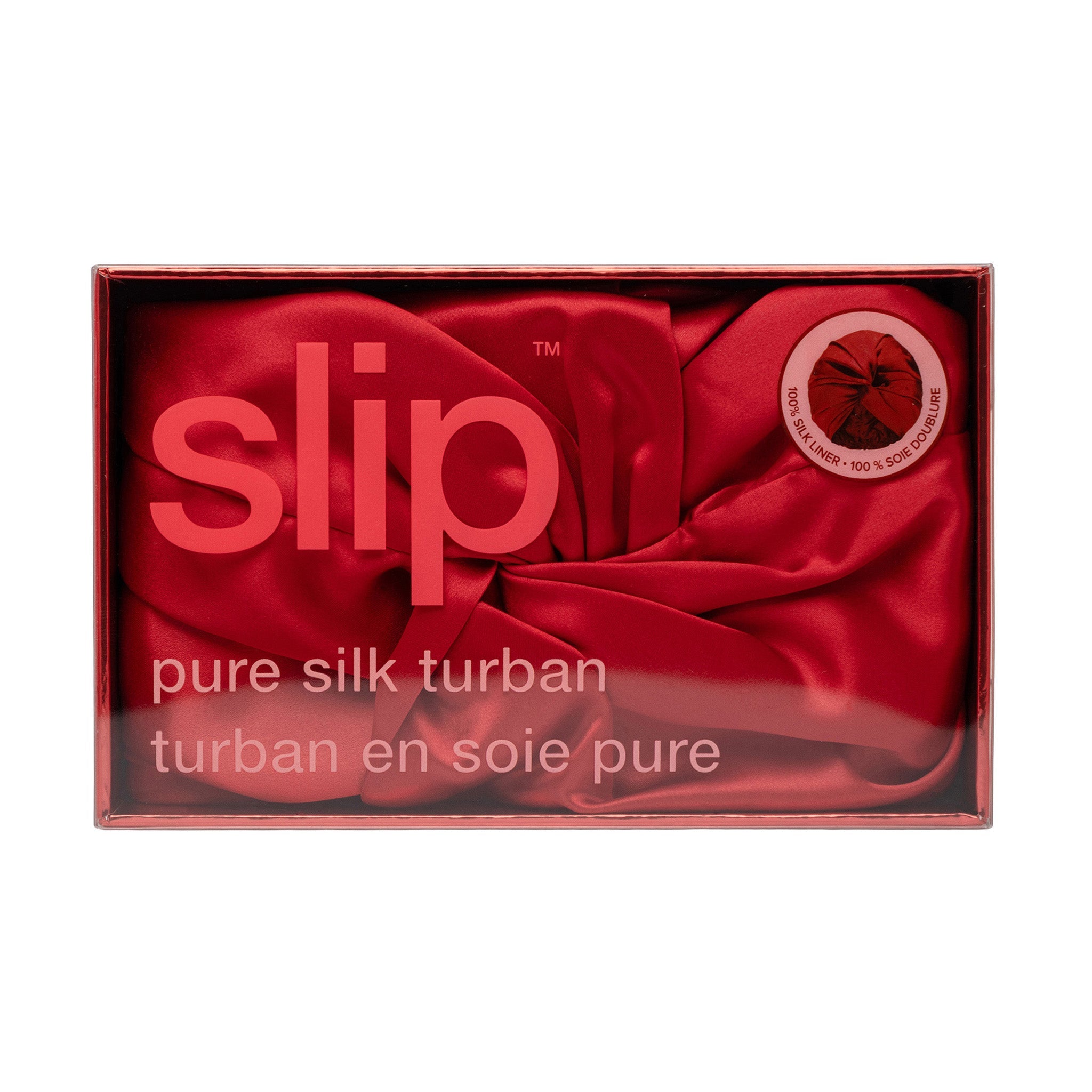 TURBAN - SCARLET
