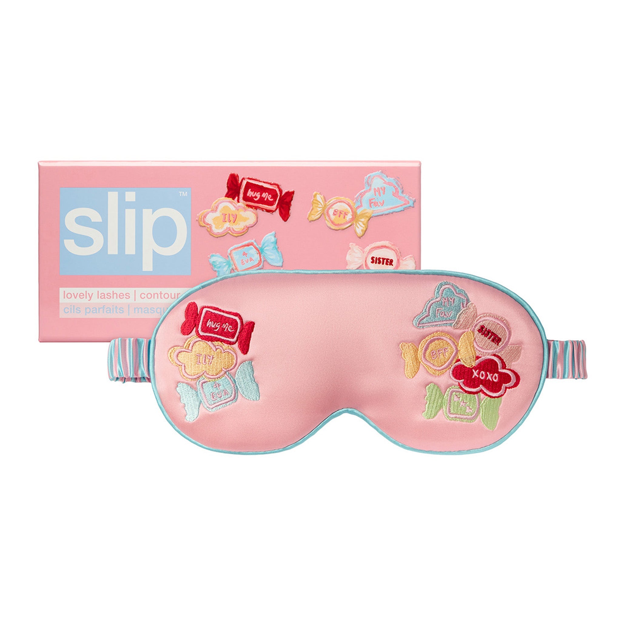 SLEEP MASK CONTOUR LOVELY LASHES - BESTIES