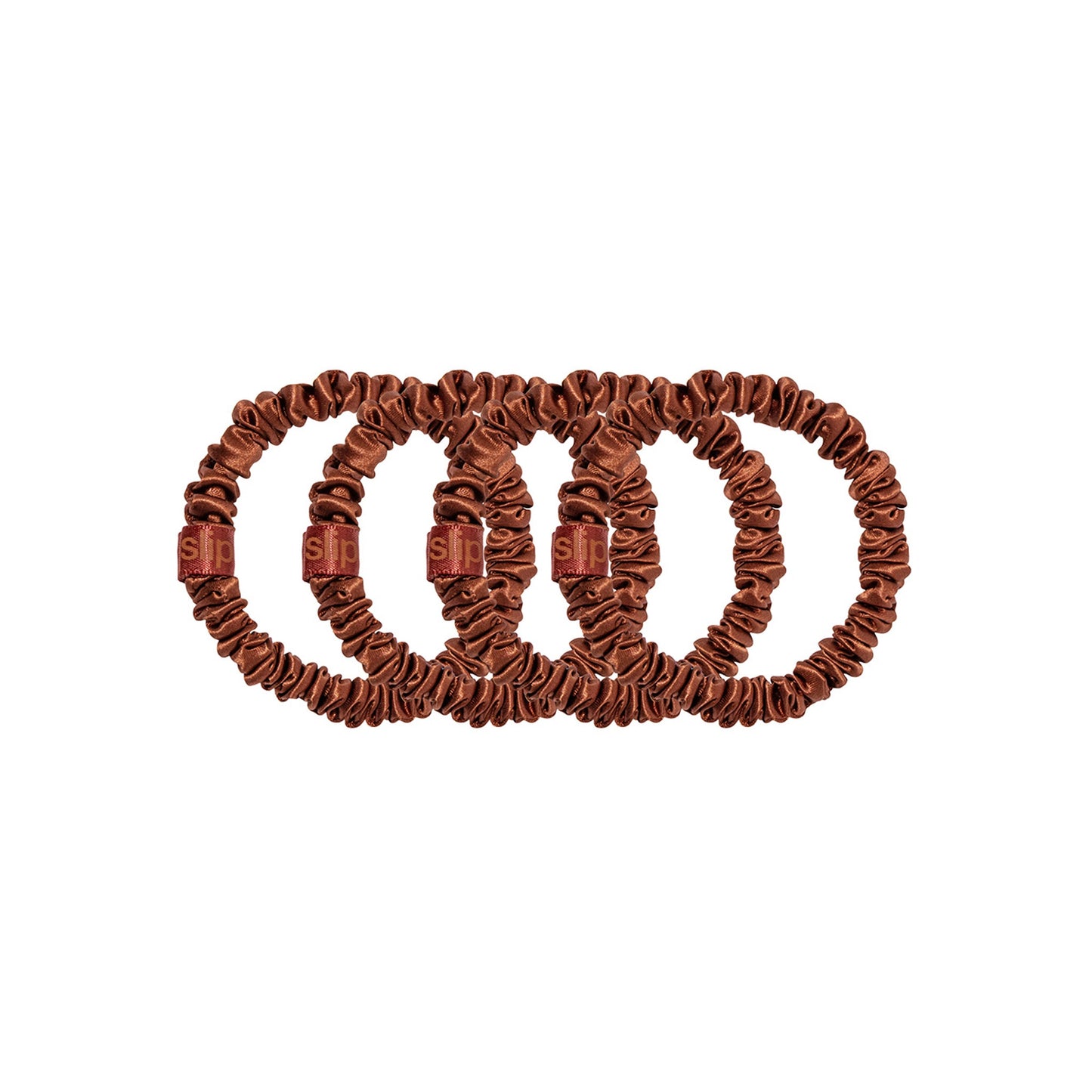 SKINNY SCRUNCHIES - SET OF 4